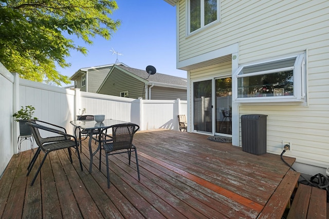 16203 Fox Ct, Orland Hills, IL 60487 - wooden terrace featuring a fenced backyard