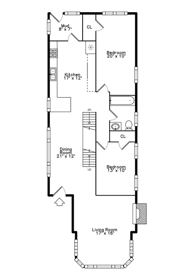 8114 S Paxton Ave, Chicago, IL 60617 - property floor plan