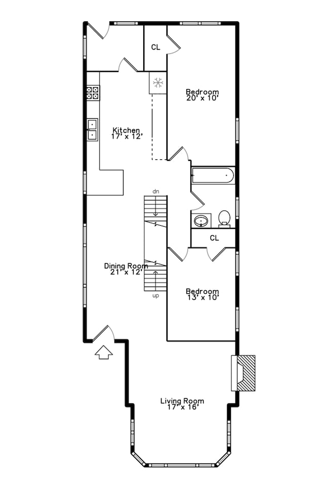 8114 S Paxton Ave, Chicago, IL 60617 - home floor plan