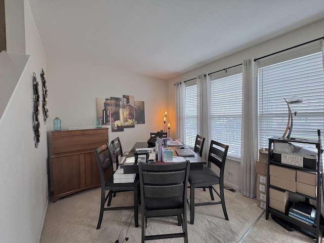 756 Lambert Ln, Bartlett, IL 60103 - dining space featuring light colored carpet and baseboards