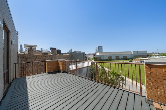 1322 N Clybourn Ave Unit 4S, Chicago, IL 60610 - view of deck