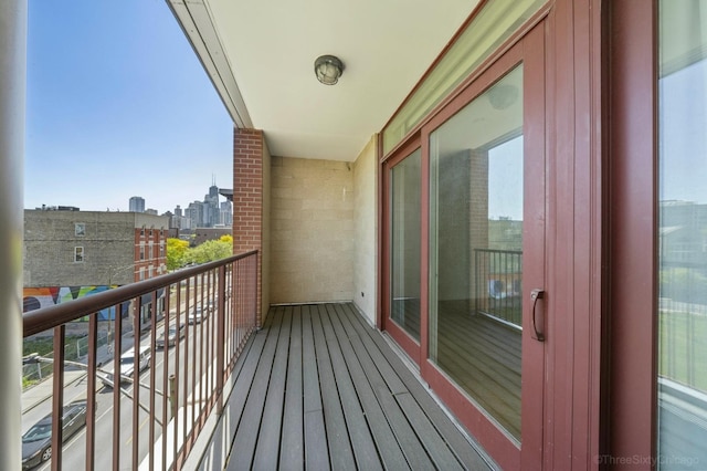 1322 N Clybourn Ave Unit 4S, Chicago, IL 60610 - balcony featuring a view of city