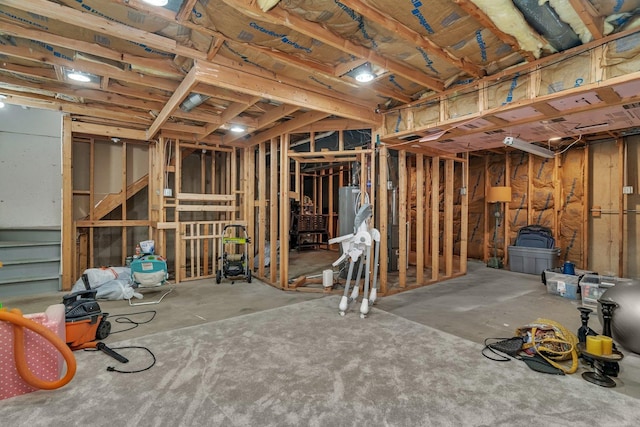 633 Salem Cir, Oswego, IL 60543 - view of unfinished basement