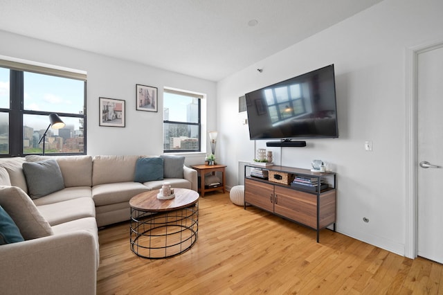 1529 S State St Unit 13G, Chicago, IL 60605 - living area with light wood-style floors