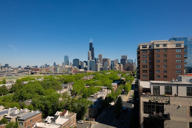 1529 S State St Unit 13G, Chicago, IL 60605 - skyline view