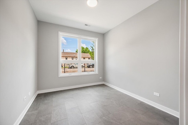 3638 S Western Ave Unit E, Chicago, IL 60609 - spare room with baseboards