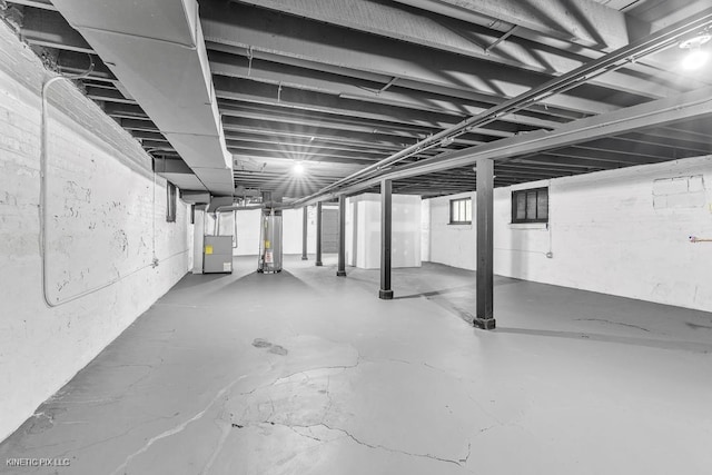 8127 S Jeffery Blvd, Chicago, IL 60617 - below grade area with water heater and heating unit