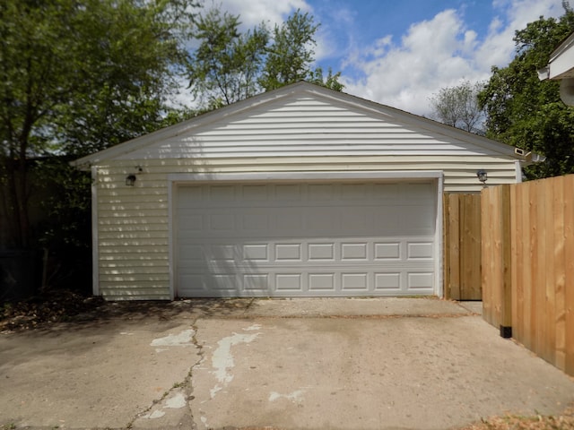 7818 Mildred Rd, Machesney Park, IL 61115 - view of detached garage