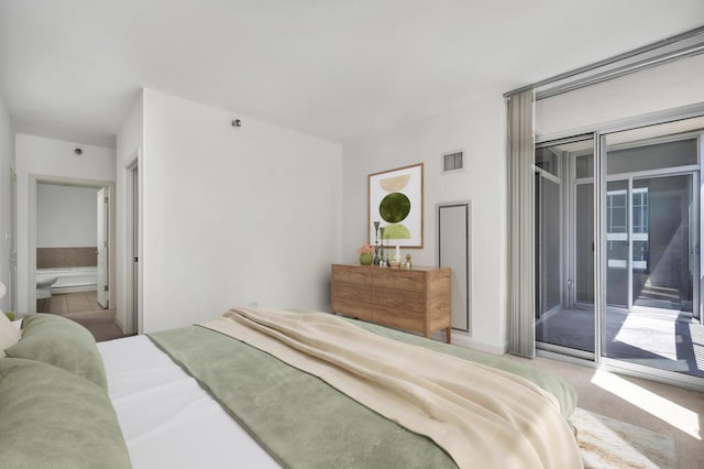 1250 S Michigan Ave Unit 702, Chicago, IL 60605 - bedroom with access to outside and carpet flooring