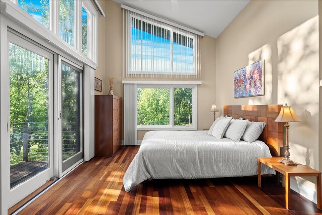 15629 W 139th St, Homer Glen, IL 60491 - bedroom with a high ceiling and wood finished floors