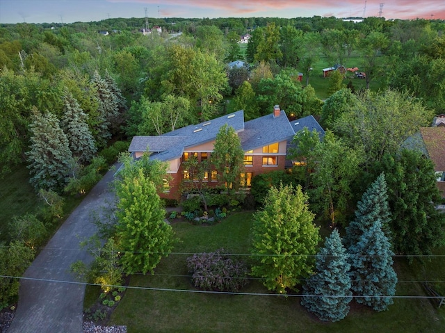 15629 W 139th St, Homer Glen, IL 60491 - view of subject property with a forest
