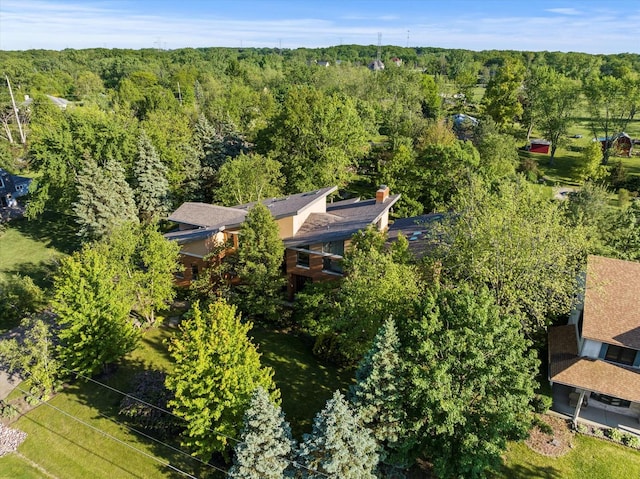 15629 W 139th St, Homer Glen, IL 60491 - view from above of property featuring a forest