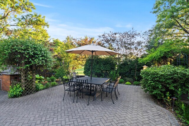 15629 W 139th St, Homer Glen, IL 60491 - view of patio with outdoor dining area