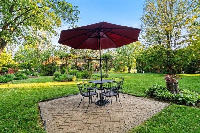 15629 W 139th St, Homer Glen, IL 60491 - view of patio / terrace featuring outdoor dining space