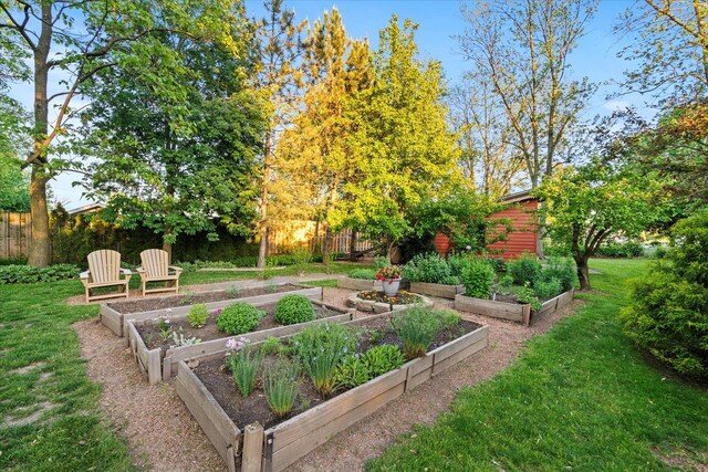 15629 W 139th St, Homer Glen, IL 60491 - view of yard featuring a garden