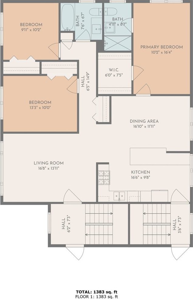 8758 W Berwyn Ave Unit 2N, Chicago, IL 60656 - home floor plan