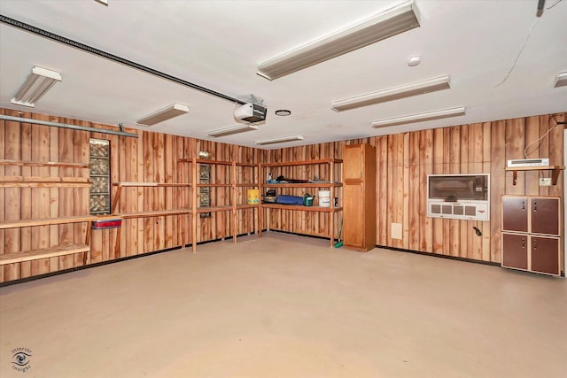 16560 Currant Ave, Tinley Park, IL 60487 - garage with a garage door opener and wooden walls