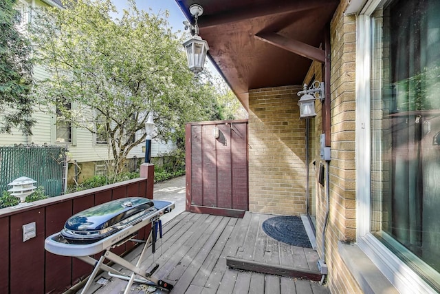 311 S Vine Ave Unit C, Park Ridge, IL 60068 - view of deck