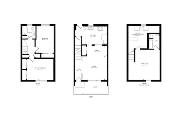 311 S Vine Ave Unit C, Park Ridge, IL 60068 - floor plan / room layout
