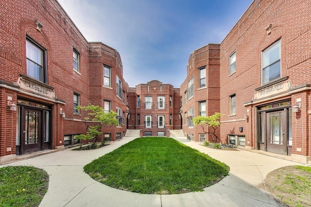 3706 W Wrightwood Ave Unit 3A, Chicago, IL 60647 - view of home's community with a residential view and a yard
