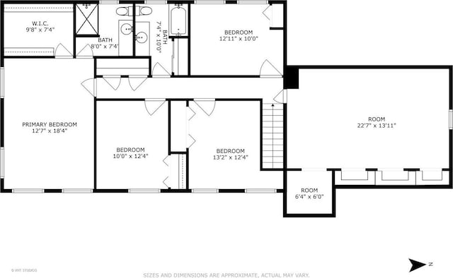 420 N E Gateway Dr, Tower Lakes, IL 60010 - room layout