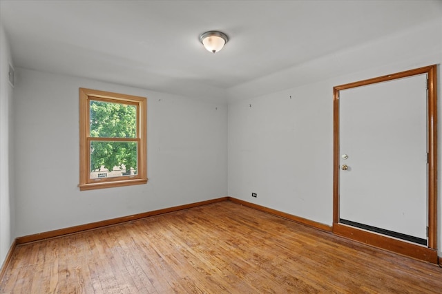3601 S 57th Ct, Cicero, IL 60804 - unfurnished room with hardwood / wood-style flooring and baseboards