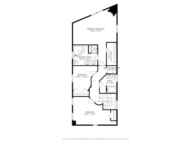 2415 W Washburne Ave, Chicago, IL 60608 - property floor plan