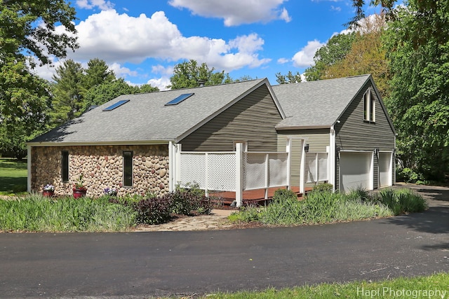 1504 N Denali Trl, Mchenry, IL 60050 - view of front of property with a shingled roof, a garage, and driveway