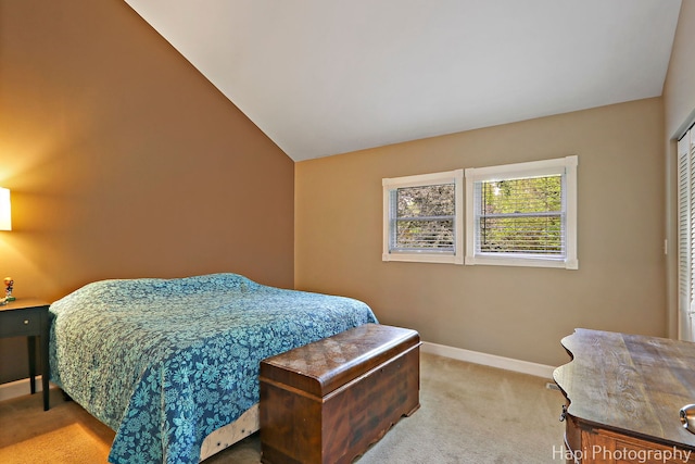 1504 N Denali Trl, Mchenry, IL 60050 - carpeted bedroom with baseboards and vaulted ceiling