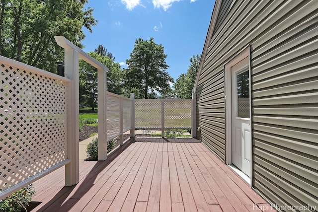 1504 N Denali Trl, Mchenry, IL 60050 - view of wooden terrace