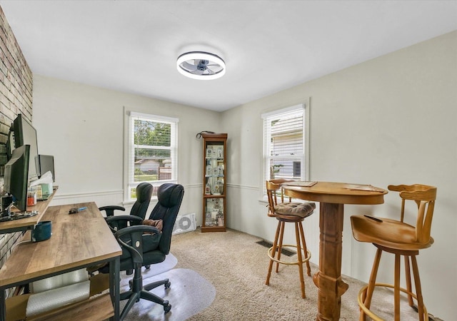 308 W Spruce St, Paxton, IL 60957 - view of carpeted home office