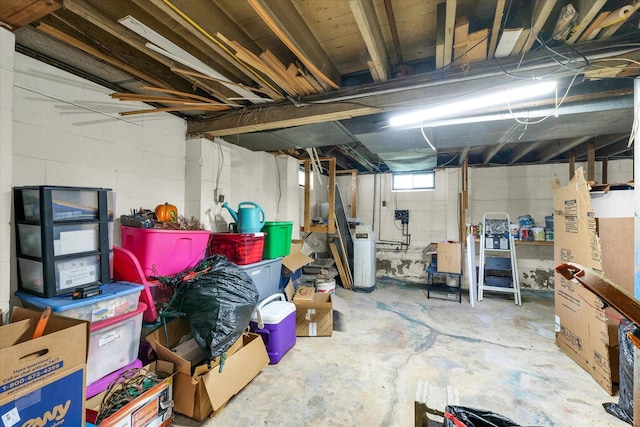308 W Spruce St, Paxton, IL 60957 - basement featuring a water softener system