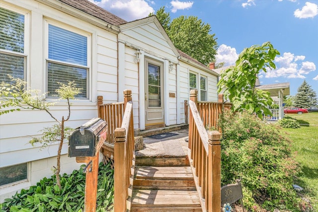 308 W Spruce St, Paxton, IL 60957 - view of wooden terrace