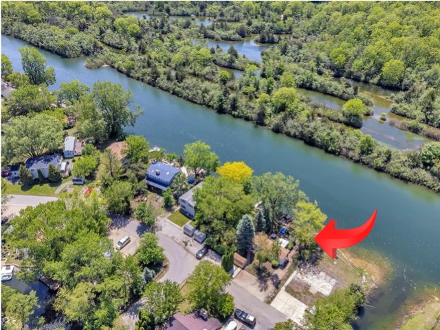 75 Largemouth Ln, Wilmington, IL 60481 - bird's eye view of a large body of water