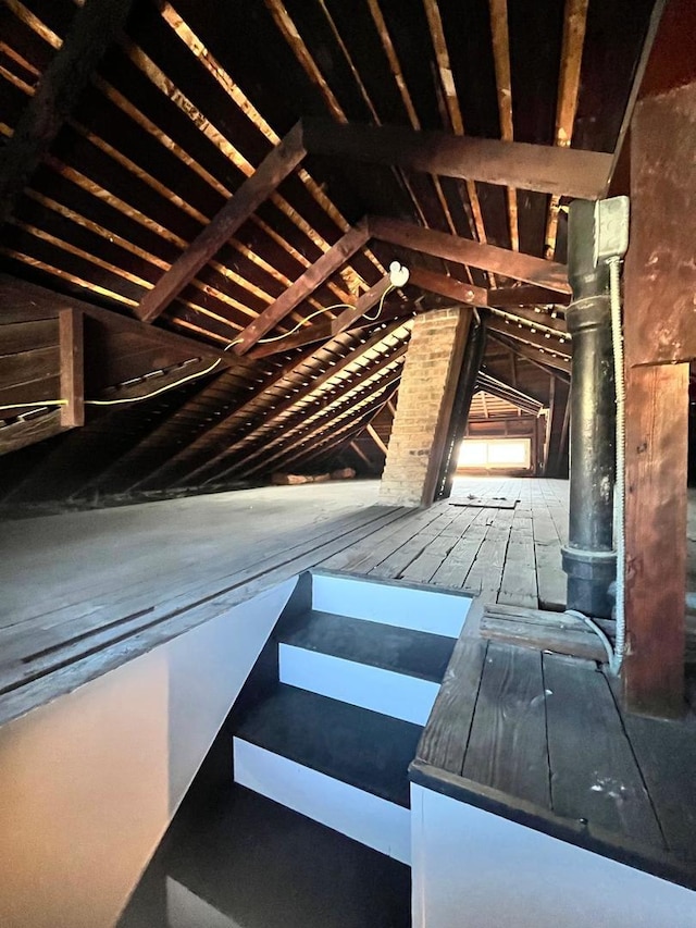 407 N William St, Joliet, IL 60435 - view of attic
