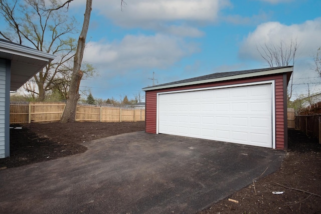 34 W 142nd St, Harvey, IL 60426 - view of detached garage