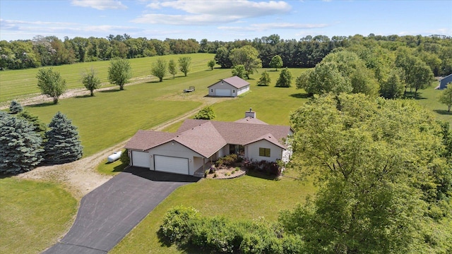 5057 Kasch Rd, Pecatonica, IL 61063 - view of rural area with a tree filled landscape