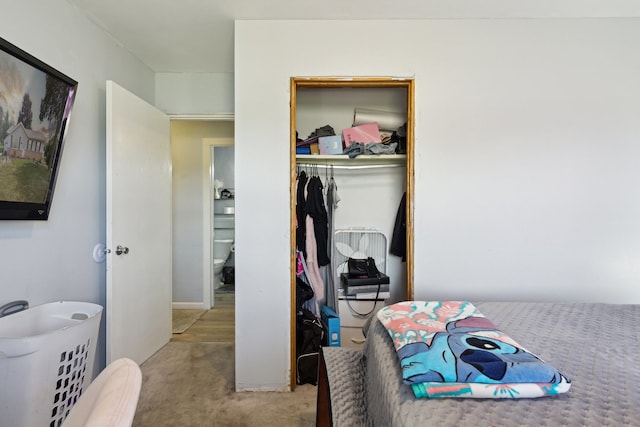 2383 Prairie Ave, Beloit, WI 53511 - bedroom featuring carpet floors and a closet