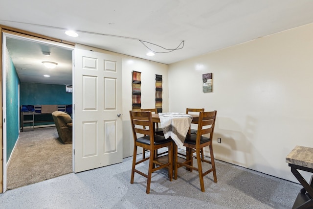 2383 Prairie Ave, Beloit, WI 53511 - dining space featuring recessed lighting