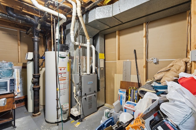 2383 Prairie Ave, Beloit, WI 53511 - utilities with gas water heater and heating unit
