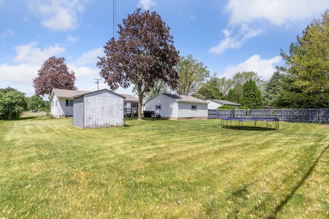 2383 Prairie Ave, Beloit, WI 53511 - view of yard featuring a trampoline