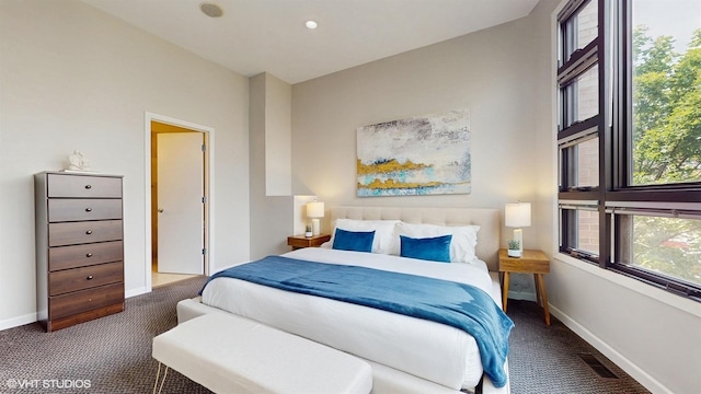 2330 W Armitage Ave Unit B, Chicago, IL 60647 - carpeted bedroom with baseboards