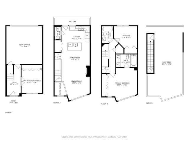2330 W Armitage Ave Unit B, Chicago, IL 60647 - room layout