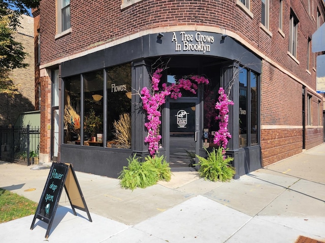 2330 W Armitage Ave Unit B, Chicago, IL 60647 - view of exterior entry featuring brick siding
