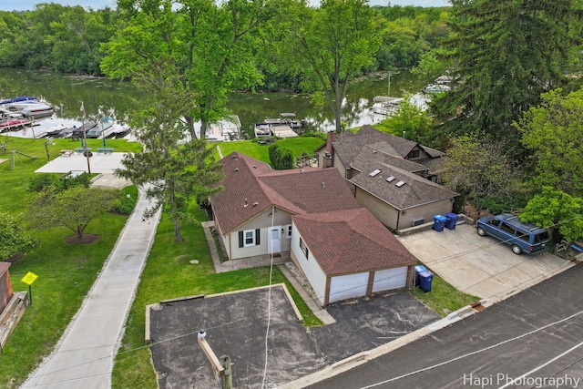 24991 W Forest Dr, Lake Villa, IL 60046 - view of subject property with a nearby body of water