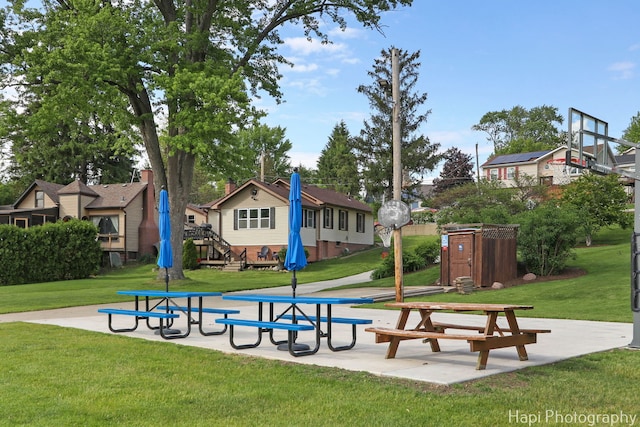 24991 W Forest Dr, Lake Villa, IL 60046 - view of property's community with a lawn