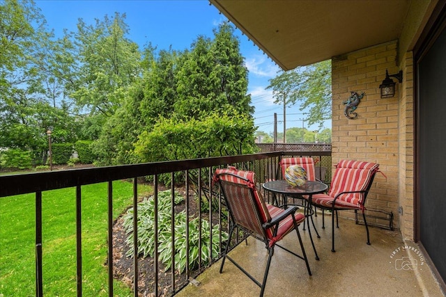 1103 N Mill St Unit 111, Naperville, IL 60563 - view of balcony