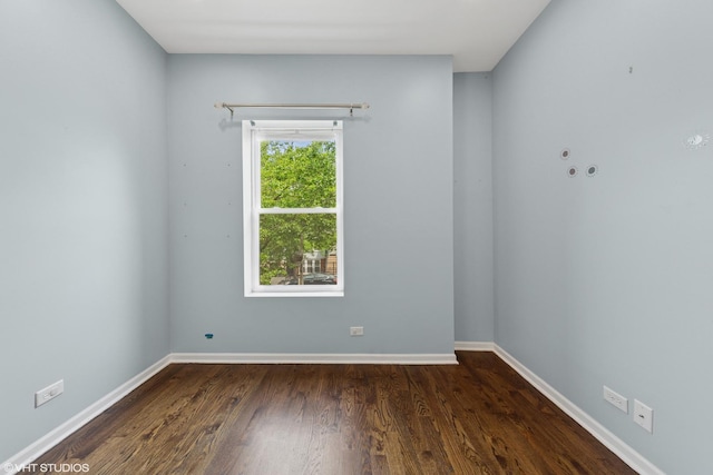 1933 W 22nd Pl, Chicago, IL 60608 - unfurnished room featuring wood finished floors and baseboards