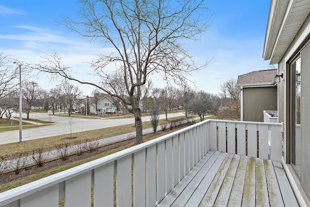 218 Deerpath Ct Unit B2, Schaumburg, IL 60193 - deck with a residential view
