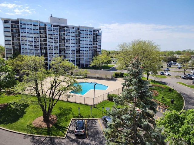 8815 W Golf Rd Unit 6B, Niles, IL 60714 - view of swimming pool